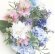 画像5: 紫陽花（あじさい）とニゲラ、スカピオサの可憐なリース　 hdw-30 紫陽花ハンドメイド (5)